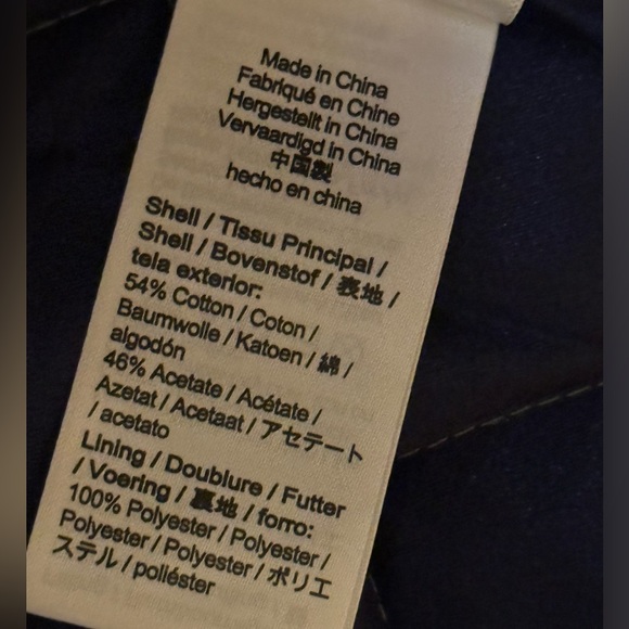 NWT J Crew Collection Quilted Barn Jacket in High Shine Satin Fall - Picture 6 of 11